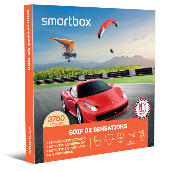 SMARTBOX - Coffret Cadeau Soif de sensations -  Sport & Aventure