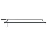 vidaXL Auvent rétractable électrique Anthracite et blanc 4 x 2 m