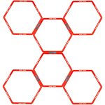 Avento grille d'agilité 6 pièces hexagone