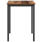 vidaXL Table de salle à manger / Table de repas Bois d'ingénierie