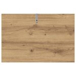 vidaXL Table d'appoint Chêne artisanal 60 x 40 x 65 cm