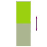 vidaXL Store enrouleur occultant largeur du tissu 50 7 cm polyester
