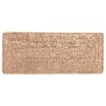vidaXL Coureur de Tapis MARSA Jaune 100 x 200 cm Polyester et PVC