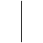 vidaXL Tête de lit chêne fumé 160 cm bois d'ingénierie et acier