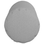 vidaXL Coussins d'accent 2 Pièces Gris nuage Ø 15 x 40 cm tissu