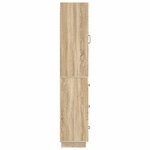 vidaXL Ensemble de Meubles 2 Pièces Chêne Sonoma 33 x 34 5 x 87 cm