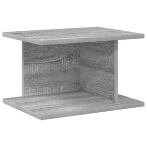 vidaXL Table de chevet Gris Sonoma 40 x 30 x 25 cm Bois d'ingénierie
