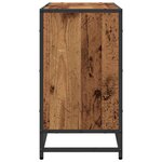 vidaXL Meuble de Lavabo de Salle de Bain Bois ancien 65 x 33 x 60 cm