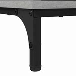 vidaXL Tables de chevet avec tiroir 2 Pièces Gris béton 49 x 36 x 61 cm