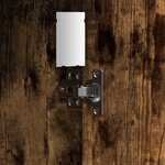 vidaXL Coiffeuse avec Lumières LED Chêne Fumé 102x33x135 cm