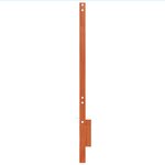 vidaXL Tête de lit cire marron 135 cm bois massif de pin