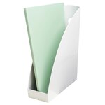 Porte-revues Mag-cube Autentik - Blanc - Exacompta