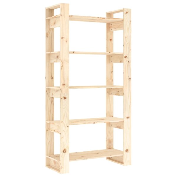 vidaXL Bibliothèque/Séparateur de pièce 80x35x160 cm Bois massif