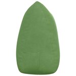 vidaXL Coussin de Dos Vert clair 140 x 24 x 50 cm Velours