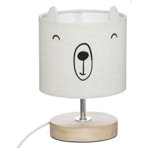 FOR KIDS Lampe enfant abat-jour Ourson