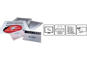 kit de badges pour badges avec pince combi DURABLE