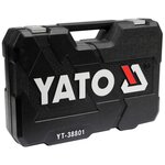Yato jeu de clés à cliquet 120 pièces yt-38801