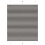 vidaXL Store plissé anthracite 110x100 cm largeur du tissu 109 4 cm