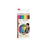 Maped Crayon de couleur triangulaire HARRY POTTER étui de 12