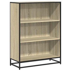 vidaXL Bibliothèque chêne sonoma 80 5x35x107 5 cm bois d'ingénierie