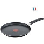 TEFAL Easy Cook&Clean Poele a Crepe 25 cm - Antiadhésive - Tous Feux Sauf Induction B5541002