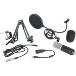 LTC - STM200-PLUS - Microphone USB a condensateur pour enregistrement, streaming et podcast