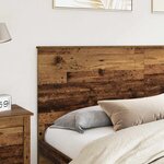 vidaXL Tête de lit Bois Ancien 200 cm Bois d'ingénierie