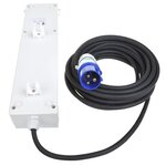 ProPlus Unité d'alimentation de tente/remorque 20 m 3 x Schuko
