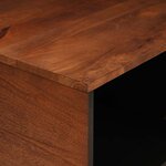 vidaXL Tables basses Marron 80 x 50 x 40 cm