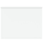 vidaXL Boîte de rangement blanc 60x42x46 cm bois d'ingénierie