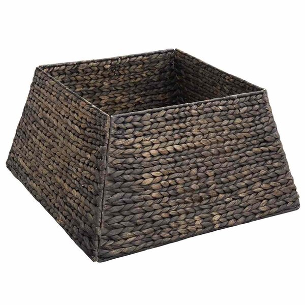 vidaXL Collier de sapin de Noël Noir 50 x 50 x 25 cm Jacinthe d'eau