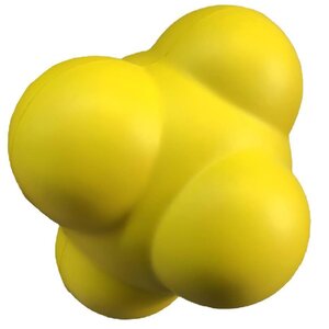 431081 guta reflex training ball foam xl yellow
