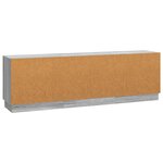 vidaXL Meuble TV Sonoma gris 150 x 31 x 47 cm Bois d'ingénierie