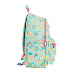 Sac à dos urbain classique 2 fermetures éclair (22 l) Frutikis
