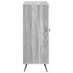 vidaXL Buffet Sonoma gris 66 x 34 5 x 90 cm Bois d'ingénierie