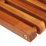 vidaXL Chaises pliables d'extérieur lot de 2 Bois d'acacia solide