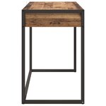 vidaXL Bureau Bois Ancien 100 x 50 x 75 cm Bois d'ingénierie