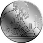 Pièce de monnaie en Palladium 12 Dollars g 0.031 (1/1000 oz) Millésime 2026 RESIDUE 1/1000 (PRÉCOMMANDE)