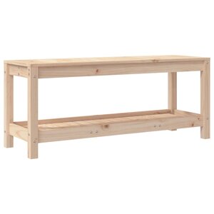 vidaXL Banc de jardin 108x35x45 cm bois massif de pin