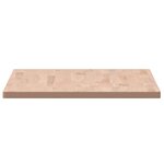 vidaXL Dessus de table 100x60x2 5cm rectangulaire bois massif de hêtre
