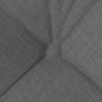 vidaXL Coussins de siège 4 Pièces Gris foncé 40 x 40 x 12 cm tissu