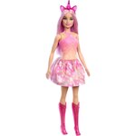 Mattel HRR13 - Barbie - Poupées Licorne aux cheveux colorés