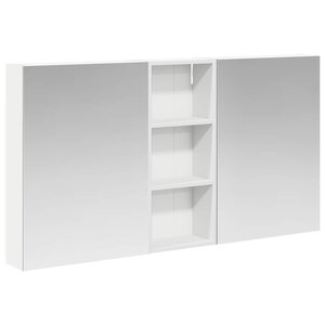 vidaXL Ensemble de Meubles de Salle de Bain 3 Pièces 130 x 14 5 x 70 cm
