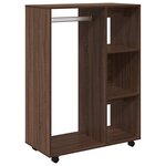 vidaXL Garde-robe Chêne marron 80x40x110 cm Bois d'ingénierie