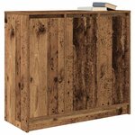 vidaXL Buffet vieux bois 85x34x76 cm bois d'ingénierie