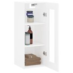 vidaXL Armoire murale blanc 34 5x34x90 cm