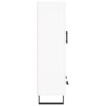 vidaXL Buffet haut blanc 69 5x31x115 cm bois d'ingénierie