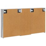 vidaXL Ensemble de Meubles de Salle de Bain 3 Pièces 130 x 14 5 x 70 cm