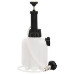 vidaXL Purgeur de frein blanc et noir 3 L