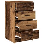 vidaXL Buffet Bois ancien 40 x 41 x 75 cm Bois d'ingénierie